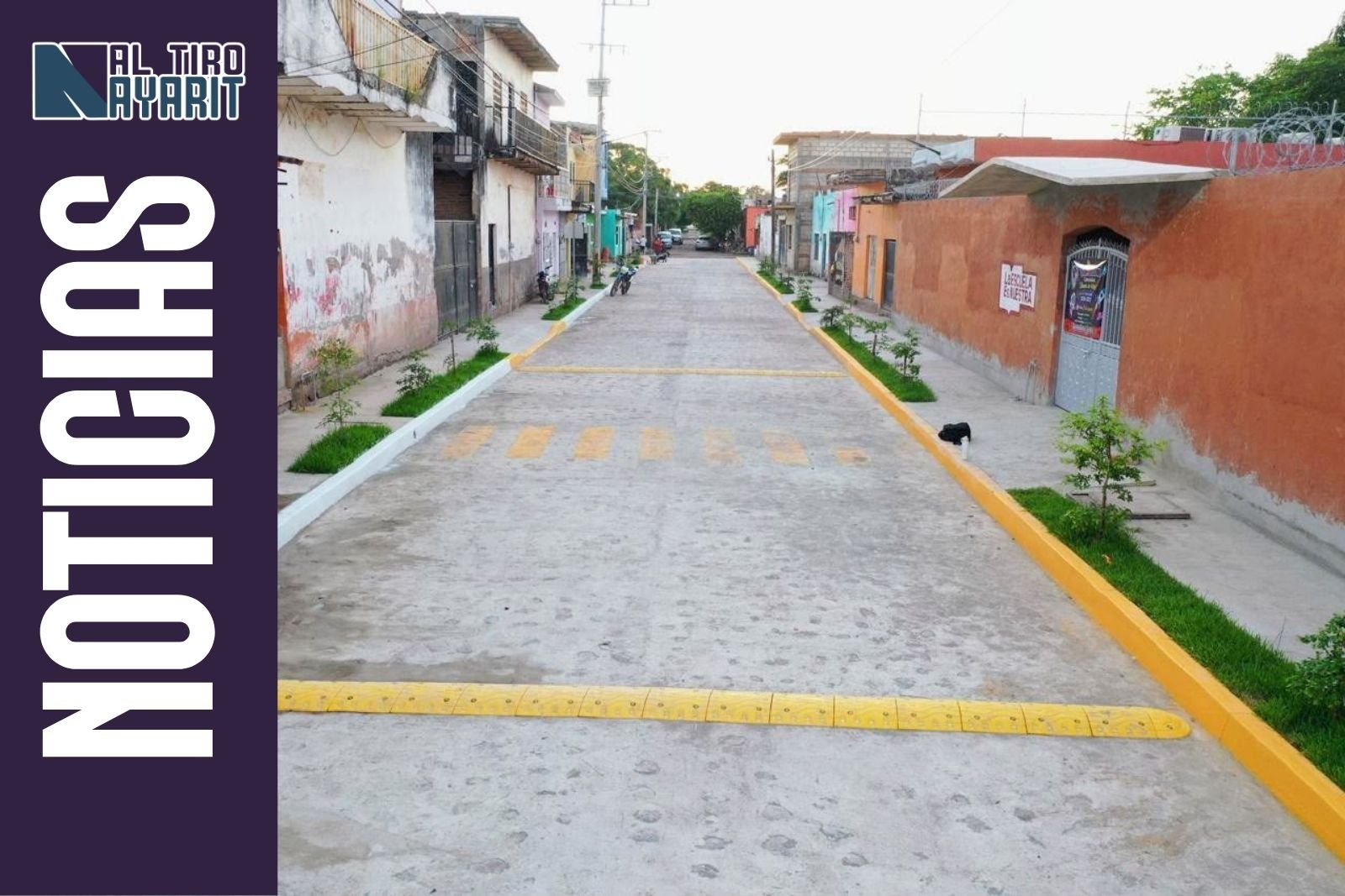 Tuxpan entrega obra en beneficio de la primaria Juana de Asbaje