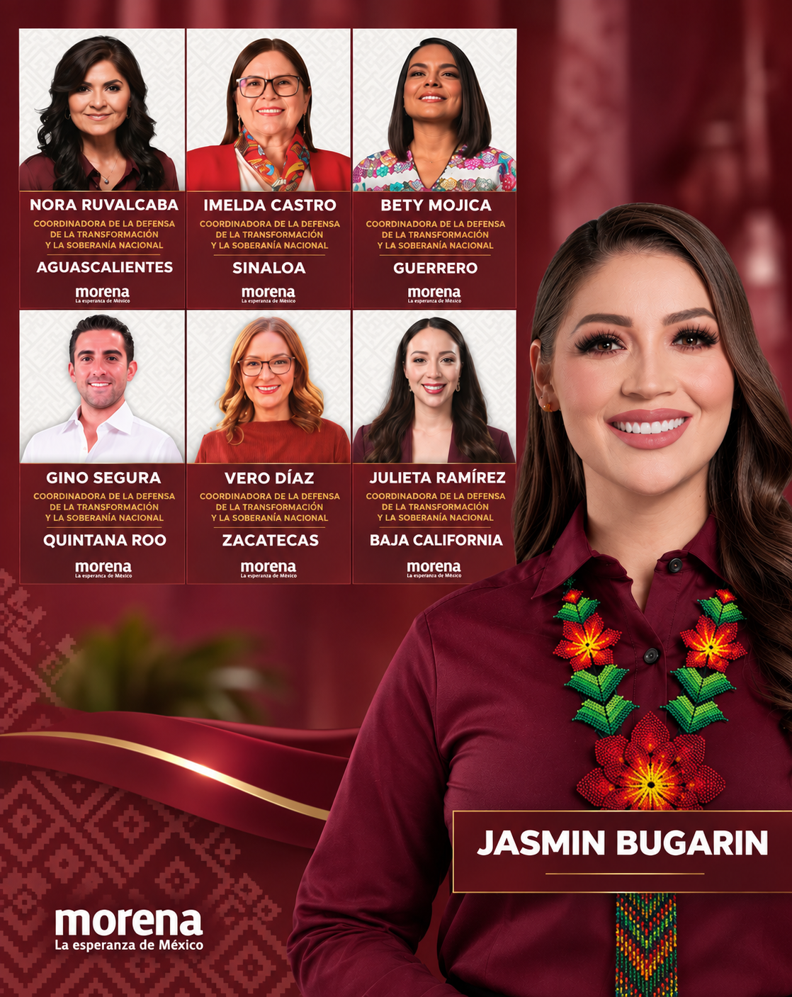 PERFILES DEL SENADO MARCAN TENDENCIA EN LAS DESIGNACIONES; JASMIN BUGARIN ENTRA EN ESE PERFIL